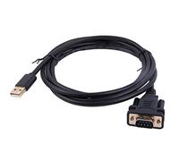 Cable Adaptador USB Tipo C a DB9 RS232 con Chip FTDI de 6 pies Compatible con Win10/8/7/XP/Android/Mac/Linux/Vista