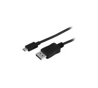Cable adaptador USB Tipo C a DisplayPort - STARTECH.COM - 1,8 m - 4K60Hz - Negro