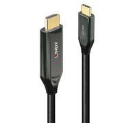 Câble adaptador USB Tipo C a HDMI - LINDY - 8K60 - 3m - HDMI 2.1 - Conector chapado en oro