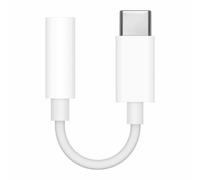 Apple MU7E2ZM/A cable de teléfono móvil Blanco 3,5mm USB C