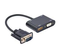 CABLE ADAPTADOR VGA A HDMI VGA 0 15 M NEGRO