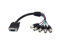 Cable Adaptador VGA HD15 a 5 BNC RGBHV StarTech.com 30 cm Macho a Hembra