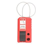 Cable Ajustable de Acero Inoxidable, Cable de Seguridad para Aislamiento Eléctrico y Mantenimiento Industrial - Protección Contra Energía, Fácil Instalación para Operarios y