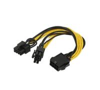 Cable AK-CA-81: Alimentación PCIe 8pin macho,PCIe 8pin hembra x2 AKYGA