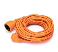Cable alargador 3G 1.5㎟, 15m de Longitud, Color Naranja, Ideal para Extender Conexiones y facilitar la transmisión de Datos.