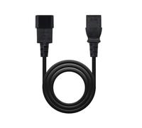 Cable alargador alimentación nanocable 10.22.0203 - c13/h-c14/m - 3m - negro