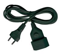 Cable alargador Brennenstuhl 3 m 1 toma 2,5 A negro para interior
