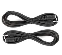 Cable Alargador de audio estéreo Jack 3.5 Macho/hembra 3 MT para Smartphone, Tablet, MP3, PC, auriculares, Altavoces (2 unidades)
