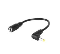 Cable alargador de corriente DC4017 macho a hembra 4,0 mm x 1,7 mm para batería, Echo Dot, Echo Show, PSP, Blu-ray, impresoras, routers, switches, tiras LED, solares, cámaras (15 cm)