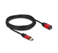 DeLOCK 82755 - Cable USB de 5 Metros, Negro y Rojo