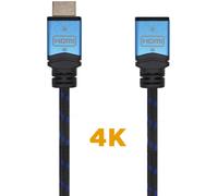 Cable Alargador HDMI V2.0 Macho - Hembra 4K 60Hz (3 mts) - AISENS