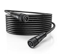 Cable alargador impermeable para luces exteriores Philips Hue 24 V, compatible con Lily Spot, Calla Pathway, Impress y lámpara de pared, Amarant, macho a macho, 4,8 m (1 unidad)