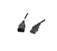 CABLE ALARGADOR LANBERG ALIMENTACIÓN CPU IEC320 C13 H/IEC320 C14 M VDE 3M