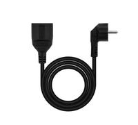 Cable Alargador Nanocable 10.22.0603-BK Schuko Macho-Hembra 3m Negro 1.5mm² 16A 4000W