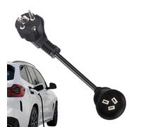 Cable alargador para coche eléctrico, carga pesada, 10 A-15 A | Cable adaptador de carga EV para garaje marino al aire libre hogar viaje camping remolque furgoneta y