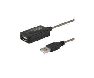 CABLE ALARGADOR PUERTO USB 2.0 5M NEGRO SAVIO
