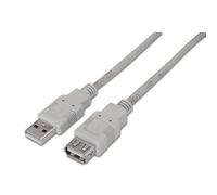 AISENS - A101-0014 cable USB USB 2.0 3 m USB A Beige