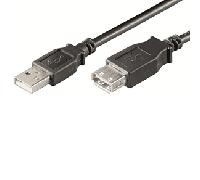 CABLE ALARGADOR USB 2.0 EWENT USB-A MACHO USB-A HEMBRA 3m NEGRO EC1013