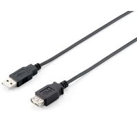 Equip Cable 128852 Usb-a 2.0 M/f 5 M One Size Black