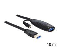 Cable Alargador USB 3.0 DeLOCK 10 m Negro