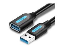 Cable Alargador USB 3.0 Vention CBHBI/ USB Macho - USB Hembra/ 5Gbps/ 3m/ Negro