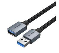 Cable Alargador USB 3.0 Vention CBLHI/ USB Macho - USB Hembra/ 5Gbps/ 3m/ Negro