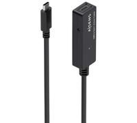 Cable alargador usb 3.2 con amplificador aisens a107-0869/ usb tipo-c