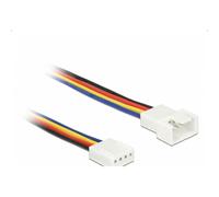 Cable alargador ventilador 4 pines PWM DeLOCK 85361 30 cm