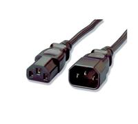 Cable alargo alimentacion equip iec macho - hembra 1.8m