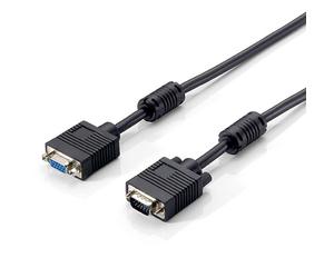 Cable Alargo SVGA Equip 3 Coax Macho - Hembra 1.8m con Ferritas
