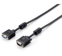 Equip 118805 cable VGA 15 m VGA (D-Sub) Negro