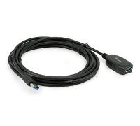 Equip - 133346 cable USB USB 3.2 Gen 1 (3.1 Gen 1) 5 m USB A Negro