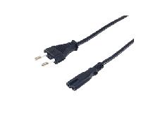 Equip 112160 Negro 1,8 m C7 acoplador CEE7/16