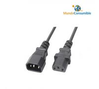 Cable Alimentacion Alargador Iec - Iec 1.20 Metros
