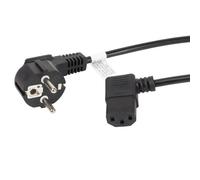 Cable alimentación CEE 7/7-IEC 320 C13 3M CA-C13C-12CC-0030-BK