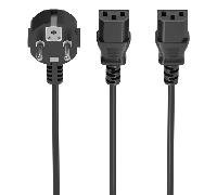 cable alimentacion cpu aisens cee7m-2xc13h negro 3mts