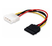 Cable de alimentación SATA » Molex de 4 pines (15 cm) - EQUIP