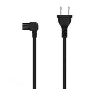 CABLE ALIMENTACION AISENS ACODADO FORMA 8 CEE7/16/M-C7/H 3mts