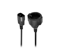Cable Alimentacion GEMBIRD C14 Macho A Schuko Hembra