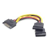 CABLE ALIMENTACION GEMBIRD SATA PLANO 0,15M