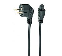 CABLE ALIMENTACION GEMBIRD VDE SCHUKO A C5 0,5M PC-186-ML12-0.5M