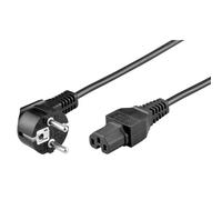 Cable de conexión de aparatos calientes Goobay, 2m, negro
