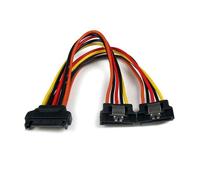 Cable alimentación interna StarTech PYO2LSATA SATA 15 cm divisor y con cierre