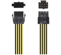 Cable Alimentación Macho 8 Pines - 8 Pines (30cm) - AISENS