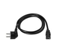 Cable Alimentación Nanocable 10.22.0102/ Schuko Macho - C13 Hembra/ 1.5m/ Negro