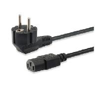 Equip 112120 Negro 1,8 m C13 acoplador CEE7/4