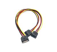 Cable alimentacion sata a 2 sata duplicador
