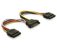 Cable alimentacion sata a 2 sata duplicador