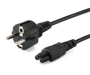 CABLE ALIMENTACION TREBOL EQUIP 1,8M (PORTATILES-NUCs) 112150