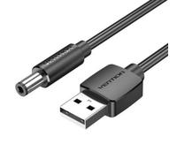 Cable Alimentación Vention CEXBG/ USB Macho - DC 3.5mm Macho/ 1.5m/ Negro